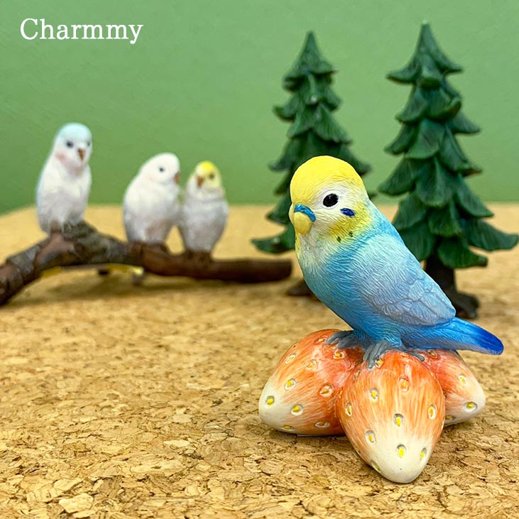 新品　Parakeet　アニマルベース　インコ　鳥　とり　トリ アニマルベースParakeet（インコ）ミニ花瓶・フラワーベース