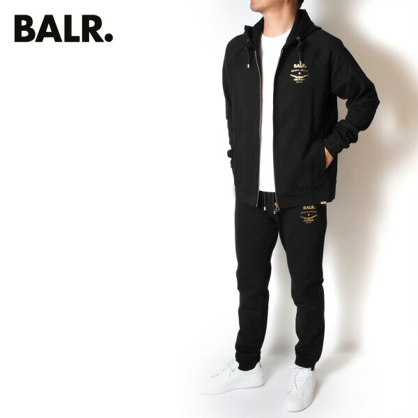 楽天市場】BALR ボーラー Q-Series Straight Zip Thru Hoodie