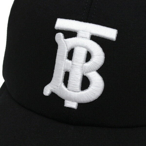 21 22年秋冬新作 メンズ帽子 Burberry バーバリー ファッション雑貨 小物 Baseball キャップ Cap Burberry モノグラムモチーフ バーバリー Black 帽子 モノグラムモチーフ コットンジャージー Black 21 22aw Goods Drawers ドロワーズ