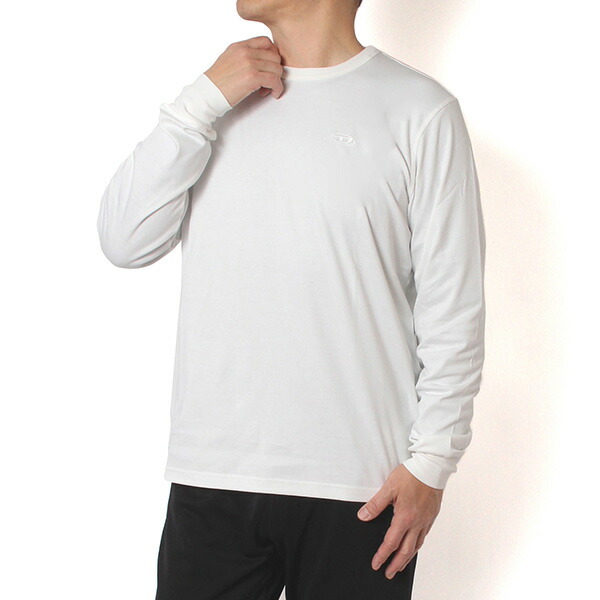 25AW模範例ディーゼル DIESEL 長袖プルオーバー カットソー T-ADJUST-LS-SLITS-R17【白いこと】A18142 0AIJU 141/【2025-26AW】m-tops
