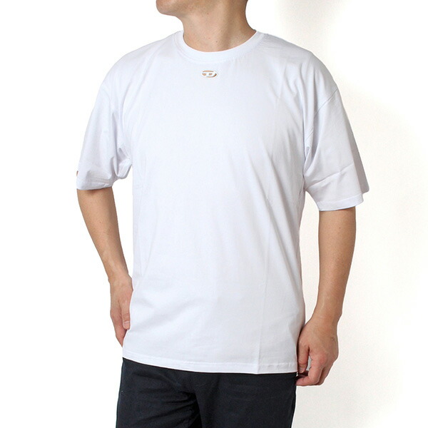 26SS青写真ディーゼル DIESEL プルオーバー T BOXT DCO【白いこと】A20049 0NIAX 100/【2026SS】m-tops
