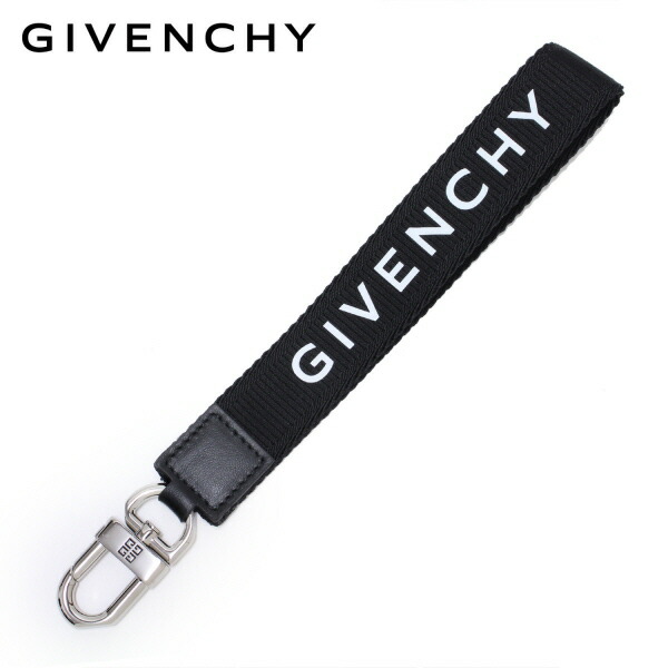 GIVENCHY ブラックレザーキーホルダー Givenchy レザー キーホルダー - メルカリ
