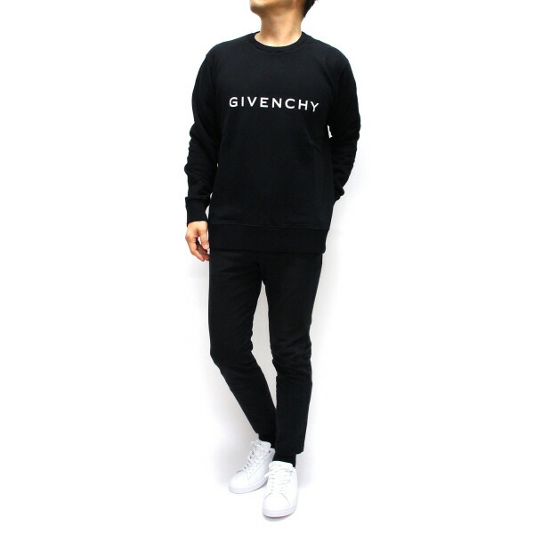 最新な ジバンシィ GIVENCHY ブランドロゴ スリムフィット スウェット