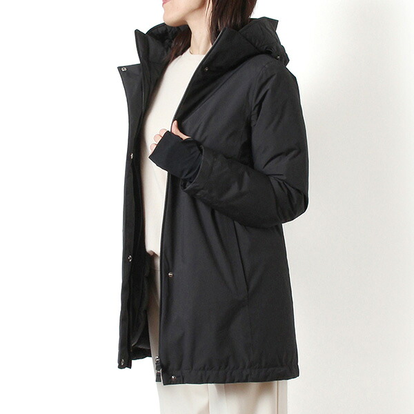 【楽天市場】25AWモデルヘルノ HERNO レディース ウィンドストッパー ダウンコート【ブラック】PI002078D 12840 9300 ...
