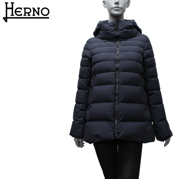 【楽天市場】ヘルノ HERNO LAMINAR WINDSTOPPER ゴアテックス ダウンジャケット【ネイビー】PI079DL 11106 ...