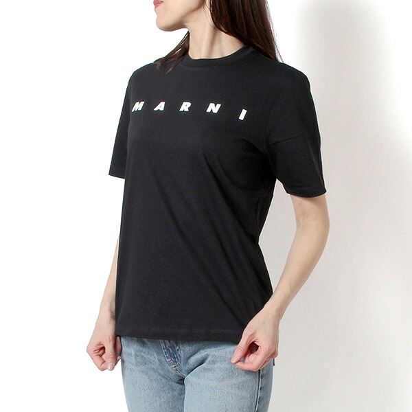 26SSモデル マルニ MARNI レディース キッズモデル ロゴプリント Tシャツ【ブラック】 M01601 M00RF 0M900/【2026SS】l-tops 10,545円