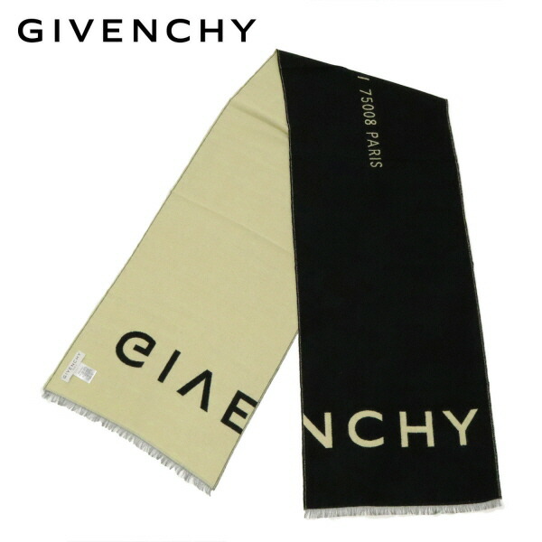 楽天市場】ジバンシィ GIVENCHY シルク混 ロゴマフラー スカーフ 