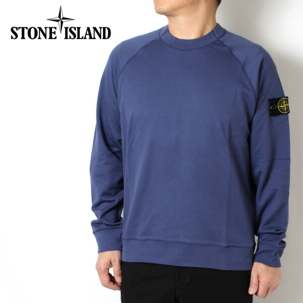 ストーンアイランド Sleeve Pocketスウェットシャツ ブラック STONE ISLAND☆22FW ワッペンロゴ トレーナー LADIES BLACK