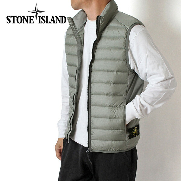 楽天市場】STONE ISLAND ストーンアイランド ダウンベスト G0419