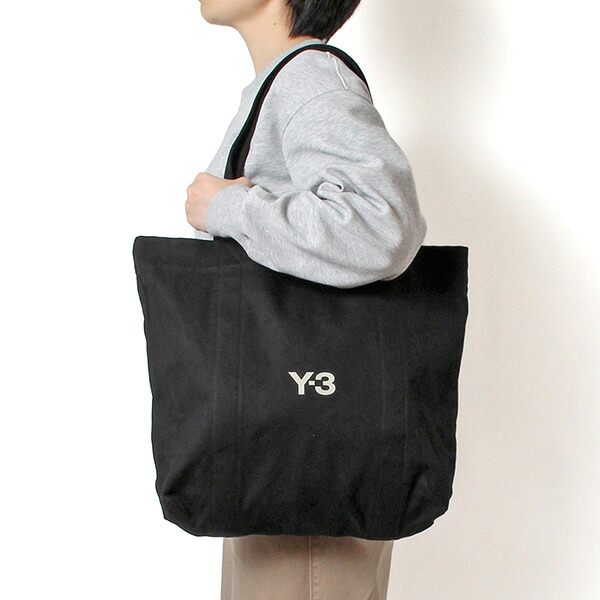 26SSモデル ワイスリー Y-3(adidas×Yohji Yamamoto) レディース キャンバストート CANVAS TOTE【BLACK】 KD4184 BLACK/【2026SS】l-bag