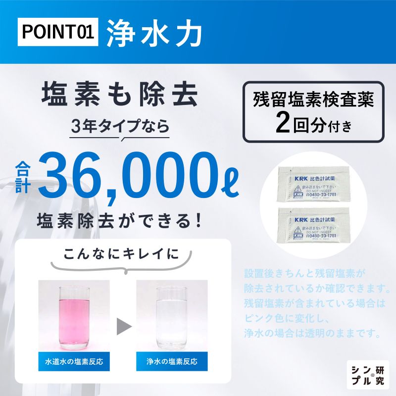 ドリームバンク 公式 浄水器 3年交換不要 カートリッジ 【逆流洗浄付き
