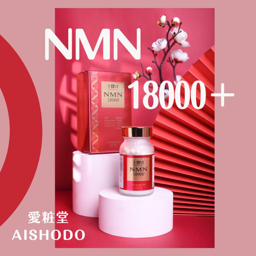楽天市場】【3個セット】NMN18000プラス Aishodo 愛粧堂