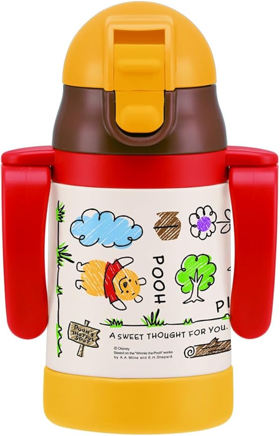 楽天市場】SKATER 両手ストロー ステンレスマグ くまのプーさん