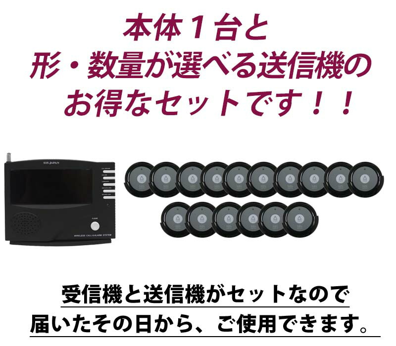 春早割 届いてすぐ使える ワイヤレスチャイム 送信機16台付き 飲食店 店舗用 介護 ピンポン チャイム コールボタン 呼び出しベル 呼びベル  ナースコール 工場 コードレスチャイム 呼び鈴 qdtek.vn