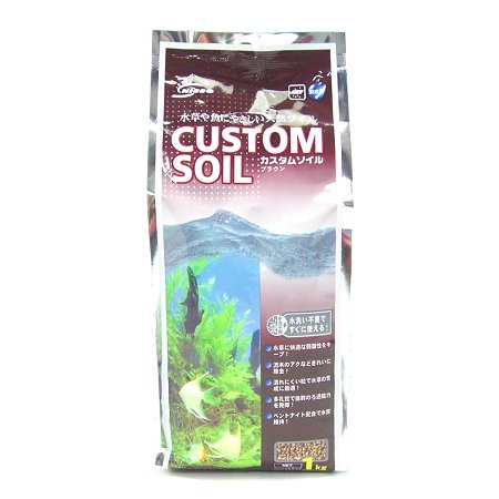 楽天市場 送料無料 カスタムソイル ブラウン 1kg 天然ソイル カスタムソイル 同梱 代引 日時指定不可 アクアリウム ドリームシアター
