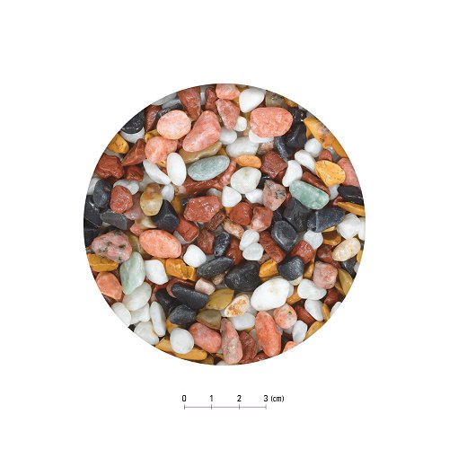 金魚 メダカの中粒珠五色砂利 金魚の砂 水槽の砂 2 5kg