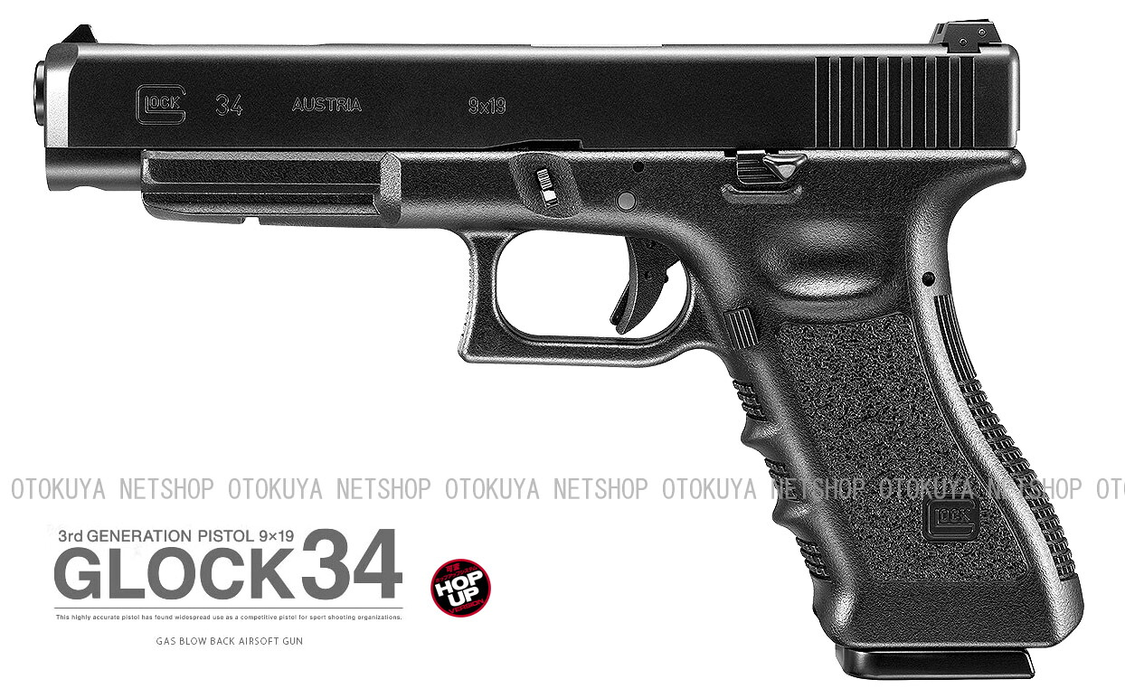 ガスブローバック グロック34 GLOCK34 【東京マルイ】【ガスガン】【18才以上用】