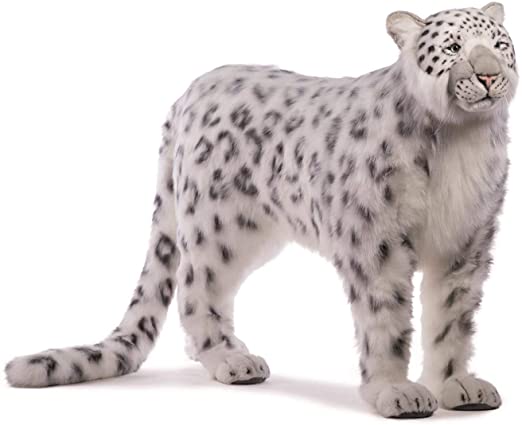 アニマルビッグフィギュアHANSAぬいぐるみ【ユキヒョウ ビッグ（全長：122糎)】（等身大図形）