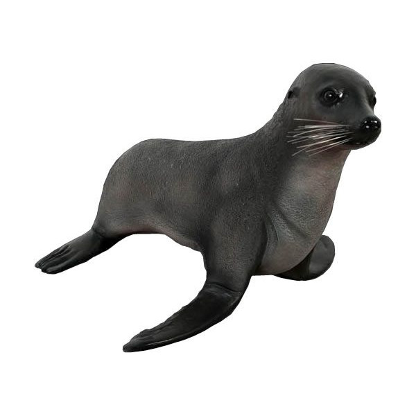 楽天市場 アニマルビッグフィギュアシリーズ オットセイの赤ちゃん 等身大フィギュア ドリームフィギュア 楽天市場店