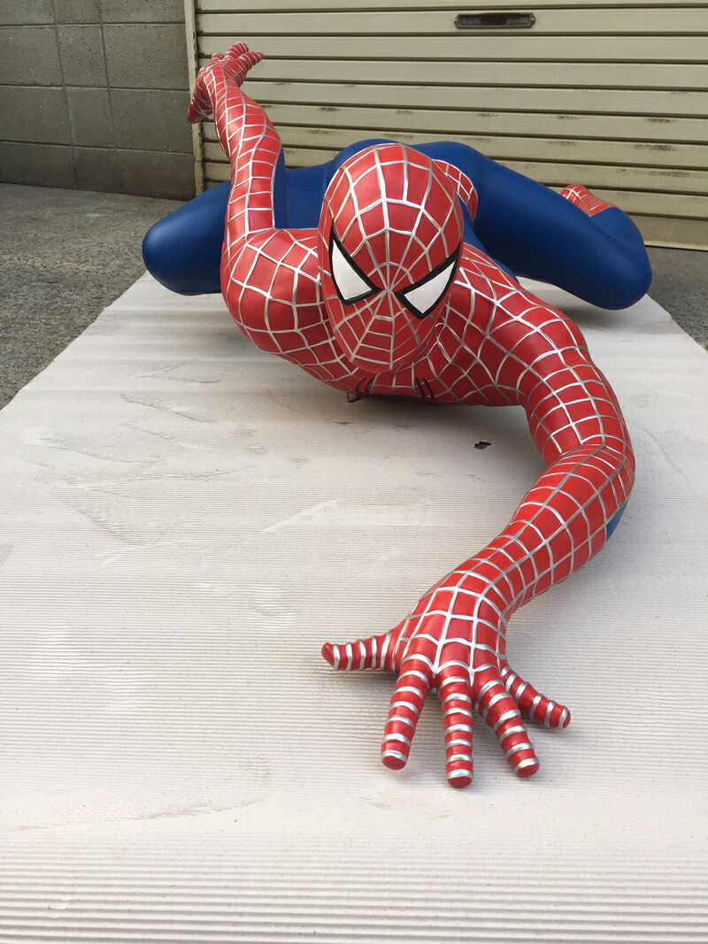 楽天市場】スパイダーマン ビッグ【闘い】 等身大フィギュア ※ 大型 