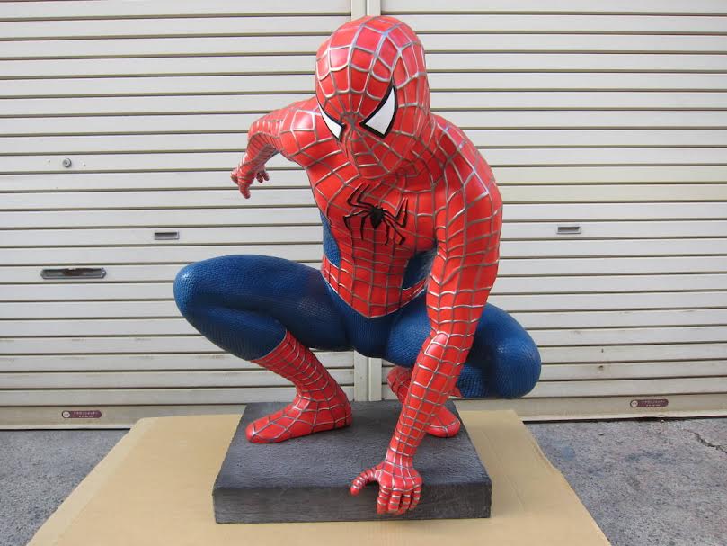 楽天市場】スパイダーマン ビッグ【闘い】 等身大フィギュア ※ 大型