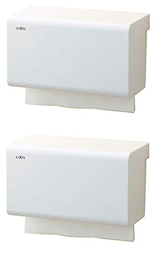 LIXIL(リクシル) INAX ペーパータオルホルダー 壁付形 KF-15U/WA (２個入り)