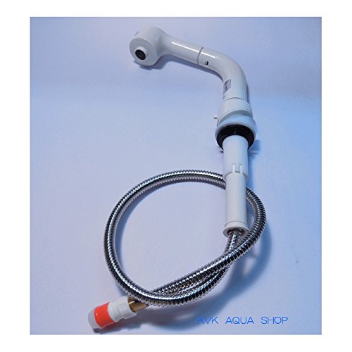KVK HC578DW-N555/800 旧MYM洗髪水栓用シャワー部ノーリツ仕様 傾斜台座タイプ　旧MYM補修部品＞旧MYMキッチン・洗面シャワー部品 HC578DW-N555｜お洗濯と住宅設備のドリームケープ