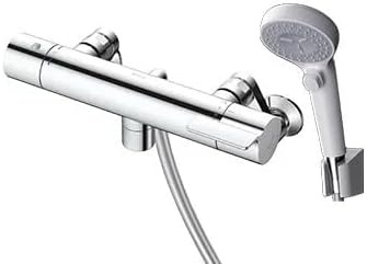 TOTO 風呂場用壁付サーモスタット雑ぜ合わせる水栓 0粍 コンフォートウェーブクリック90φ TBV03410J1