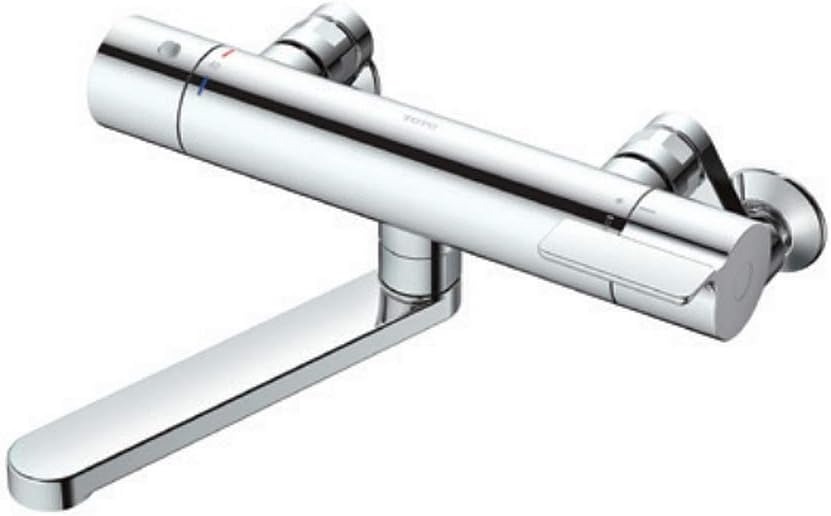 TOTO 浴室用壁付サーモスタット混合水栓 シャワーなし 170mm TBV03421J|お洗濯と住宅設備のドリームケープ
