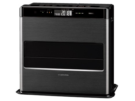コロナ 重油気違い暖房器 FH-CWZ57BYG(KG)  グランブラック 木造15畳／混凝土20畳まで 3年引きうける 日本製 高さ466×幅520×奥ふかさ338粍