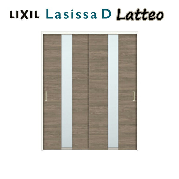 室内引戸 上吊方式 2枚建 引き違い戸 ラシッサD ラテオ LGM ノンケーシング枠 1620/1820 リクシル LIXIL トステム TOSTEM 室内ドア 引き戸 室内引き戸 建具 建材 ドア 引戸 上吊り 交換 リフォーム DIY ドリーム｜ドリーム