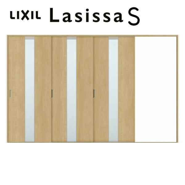 ランキングや新製品 片引き戸 室内引戸 3枚建 ドリーム Diy リフォーム 室内ドア 交換 おしゃれ 木製片引戸 室内ドア ドア 建具 錠付き 錠なし リクシル W32 H23mm 32 ノンケーシング枠 Lgm ガラスタイプ ラシッサs Vレール方式 Ls02dn Lgm Www Artinterior It