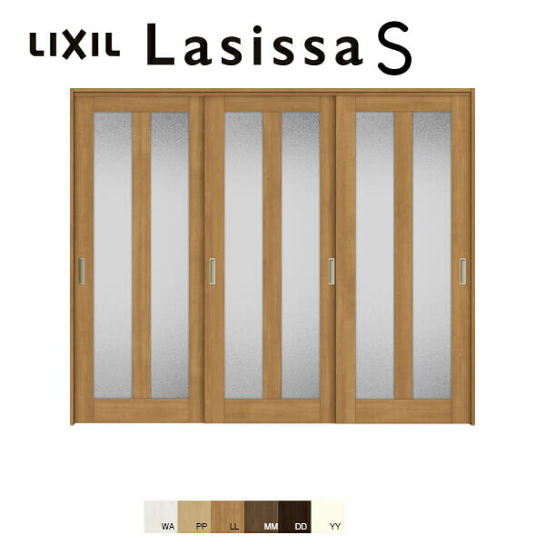 可動間仕切り 引き違い戸 3枚建 引戸上吊方式 ラシッサs ガラスタイプ Lgg ケーシング付枠 24 2423 リクシル 室内引戸 引違い戸 建具 ドア 室内ドア おしゃれ 交換 室内ドア リフォーム Diy ドリーム Onpointchiro Com