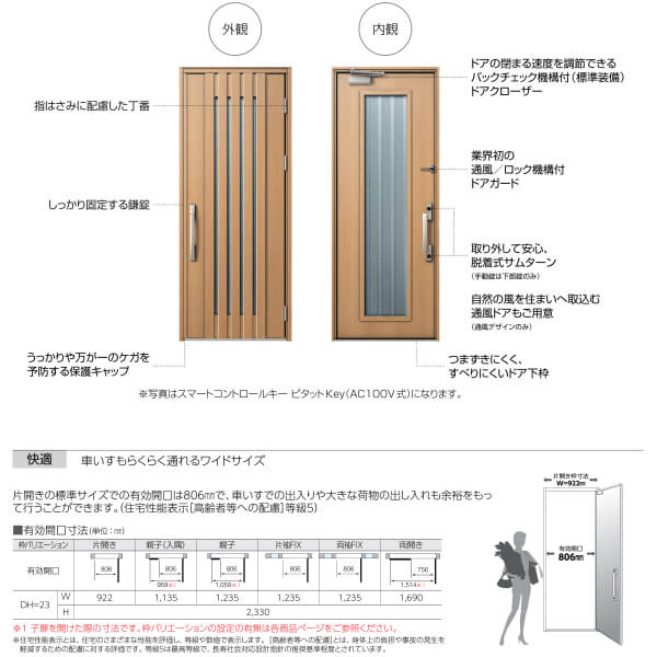 半額SALE／ 玄関ドア 親子 入隅用 YKK ap Venato D30 N06 スマートコントロールキー W1135×H2330mm D4  D2仕様 YKKap 断熱玄関ドア ヴェナート ベナート 玄関 ドア 新設 おしゃれ 交換 リフォーム DIY ドリーム fucoa.cl