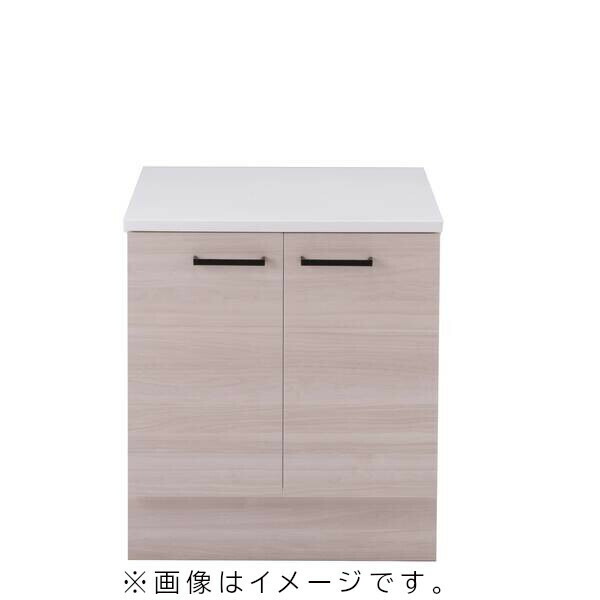 【4月はエントリーでP10倍】 アイオ産業 mio YM-700G ガス台 間口700 送料無料エリア限定 選べる扉カラー＆ハンドル セクショナルキッチン