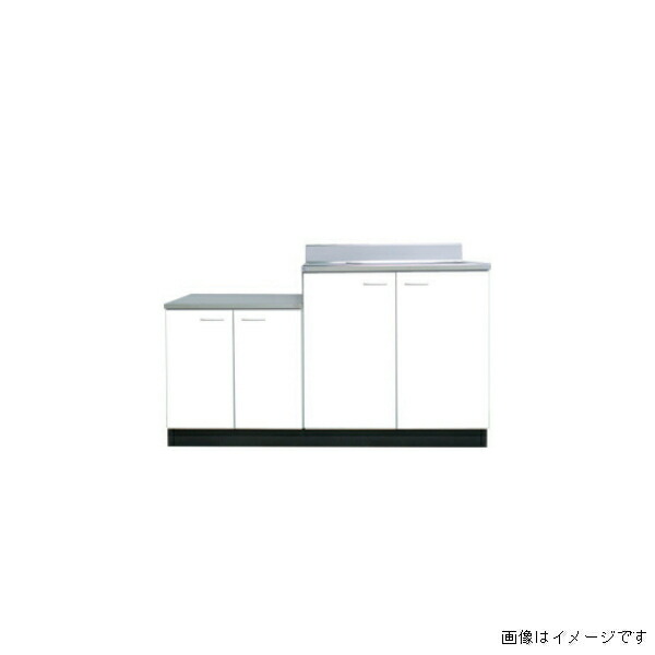 【4月はエントリーでP10倍】 ドルフィン キッチン Bシリーズ ガス台付き流し台 間口140cm 奥行46cm 1400 460 セクショナルキッチン リフォーム BK1400NGR 【大阪府送料無料】 リフォーム 26,202円