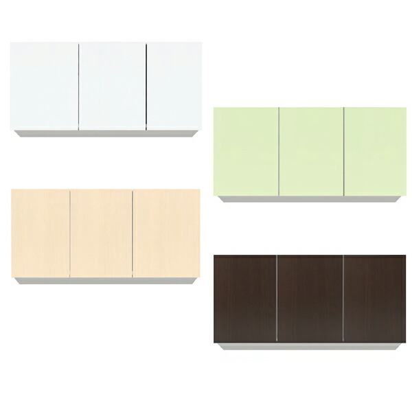 【4月はエントリーでP10倍】 イースタン工業 吊戸棚 Comfy 不燃仕様 CM2-105FH 間口105cm 奥行36.7cm 高さ50cm 左右シンク/カラー4色