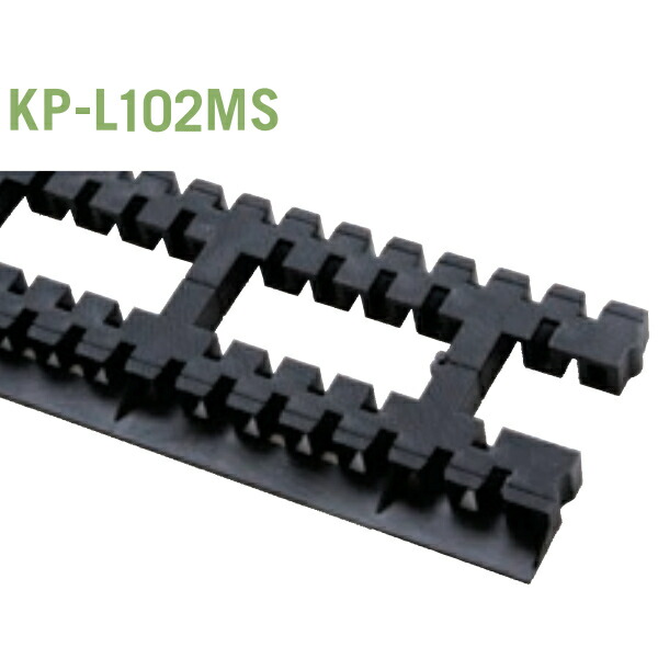 【4月はエントリーでP10倍】 【法人限定】城東テクノ モルタル止付キソパッキンロング KP-L102MS 20本入り ブラック