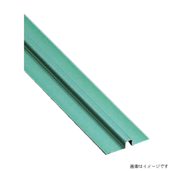 【4月はエントリーでP10倍】 【法人限定】城東テクノ PE鋼板製目地ジョイナー 両ハット 目地幅8mm 30本入り 高さ:16mm グリーン MJF-816