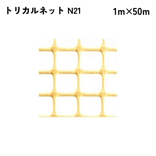 【4月はエントリーでP10倍】 【法人限定】 タキロンシーアイ トリカルネット 50m入り N21
