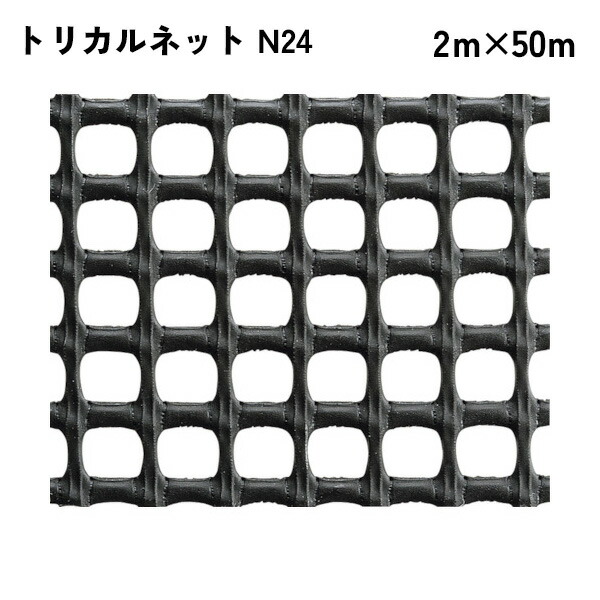 【4月はエントリーでP10倍】 【法人限定】 タキロンシーアイ トリカルネット 50m入り N24
