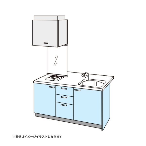 【最大5万OFFクーポン】 コンパクトキッチン ティオ Tio LixiL ペニンシュラI型 3段引出し W1674mm 間口167.4cm 奥行97cm(グリルなし1口コンロ用) グループ1 リクシル システムキッチン dreamer-｜ドリーム