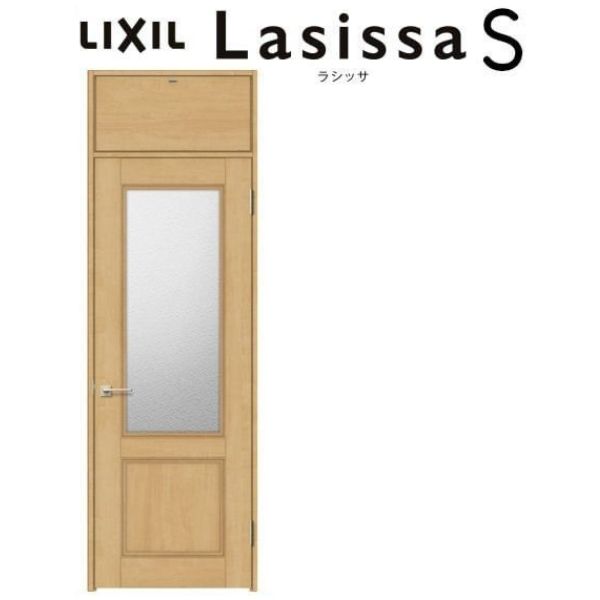 市場 最大p16倍 7 0724 Lgy W780 H2400mm 室内ドア ランマ付 ガラス入りドア ラシッサs 15要エントリー ケーシング付枠