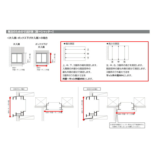 【後付け】手動耐風シャッターGRオーダーサイズMW1752〜2032×MH2087〜2620mmマドリモ窓シャッターボックス下げ片入隅専用下地部材YKKapリフォームDIYドリーム