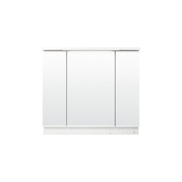 【4月はエントリーでP10倍】 洗面台 LIXIL/INAX Crevi クレヴィ 奥行500タイプ ミラーキャビネット 間口W750mm MRB-753TYJU LED照明(スリム) 3面鏡全収納 全高1800mm用 くもり止めコート付 dreamer-