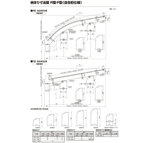 新色追加して再販 テラス屋根 スピーネ リクシル 間口4000×出幅2985mm