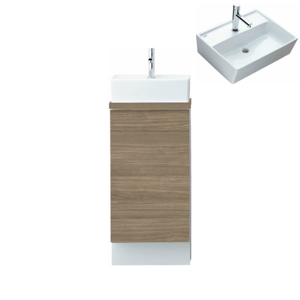 【4月はエントリーでP10倍】 トイレ手洗 キャパシア キャビネット カウンター奥行280 ベッセル型 角形手洗器 YN-AA(L/R)AAAXXH(E/J)X ハンドル水栓 LIXIL リクシル ドリーム
