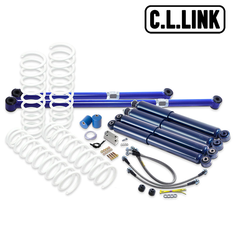 ジムニーシエラ リフトアップキット JB74W 2インチアップ STキット ブルーラテラルロッド CL-LINK(シーエルリンク) 11081537