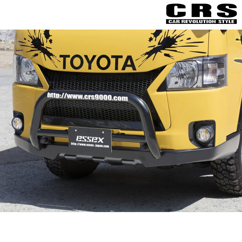 楽天市場】ハイエース フロントリップスポイラー 200系 4型-ワイド