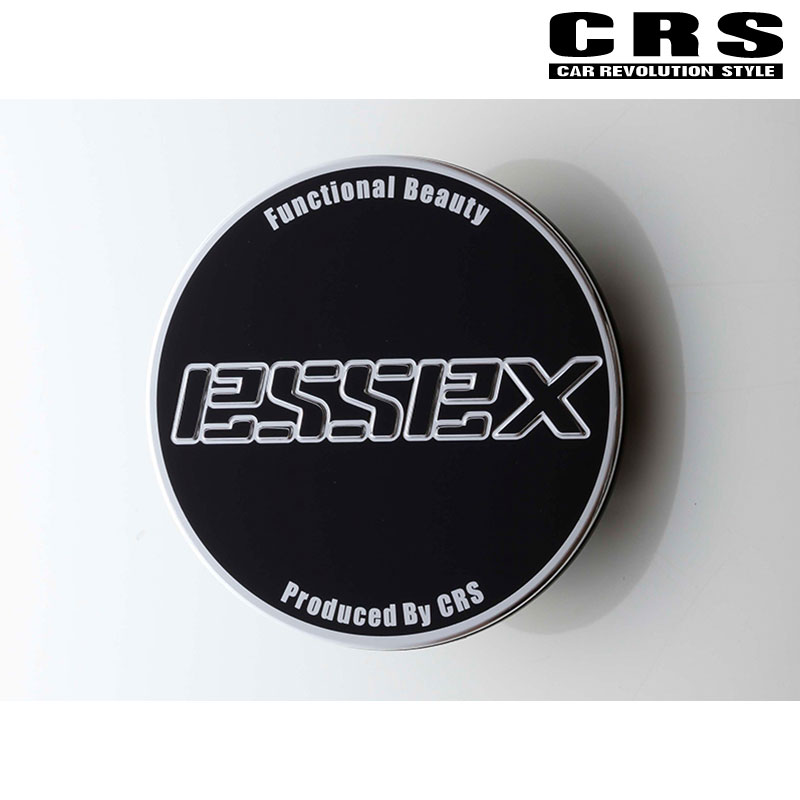 EC/EJ/EM/ES/EW/ENCD/ENCMホイール専用 センターキャップ 4枚 ブラック/レッド/シルバー CRS ESSEX(エセックス) ES-3015x4